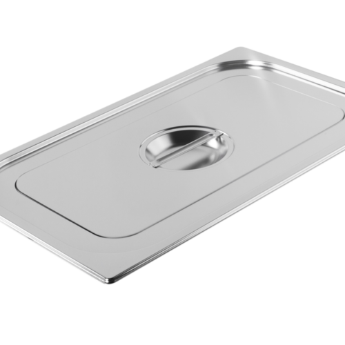 ATOSA 11000 — Couvercles Inox Avec Poignee Pour Bacs Gn1/1