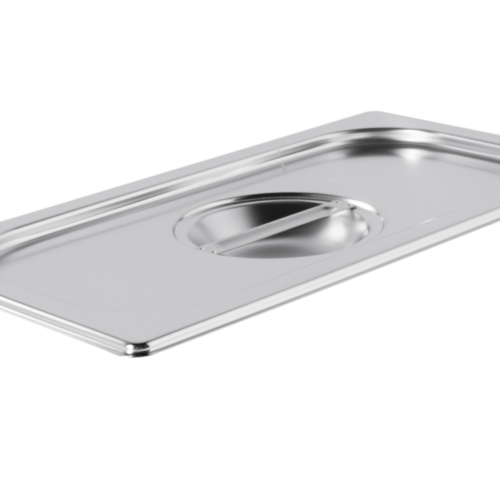 ATOSA 13000 — Couvercles Inox Avec Poignee Pour Bacs Gn1/3