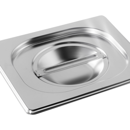 ATOSA 16000 — Couvercles Inox Avec Poignee Pour Bacs Gn1/6