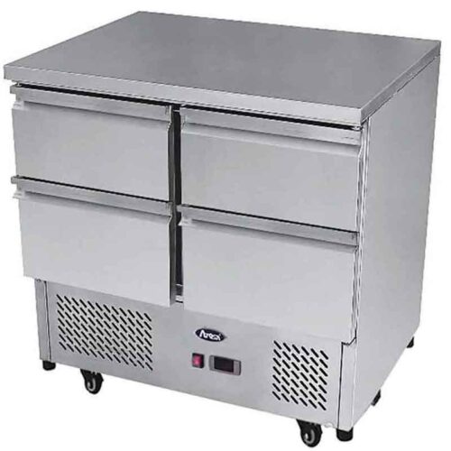 ATOSA ESL3820GR — Meuble Compact 4 Tiroirs Gn1/1