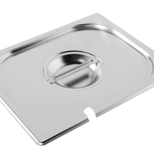 ATOSA P12000 — Couvercles Inox Avec Encoche Pour Bacs Gn1/2