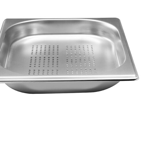 ATOSA P12040 — Bacs Gastronormes Perfores Inox Gn1/2 Prof 40mm