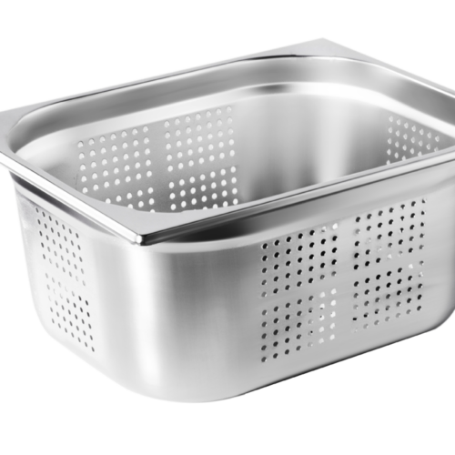 ATOSA P12150 — Bacs Gastronormes Perfores Inox Gn1/2 Prof 150mm