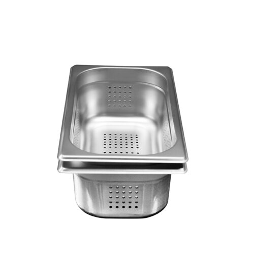 ATOSA P13100 — Bacs Gastronormes Perfores Inox Gn1/3 Prof 100mm