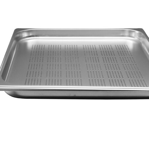 ATOSA P21040 — Bacs Gastronormes Perfores Inox Gn2/1 Prof 40mm