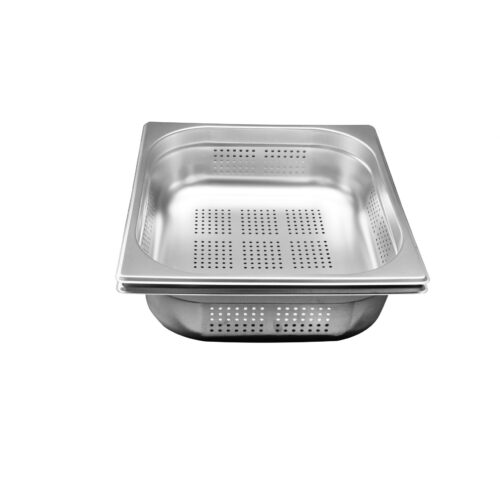 ATOSA P23100 — Bacs Gastronormes Perfores Inox Gn2/3 Prof 100mm