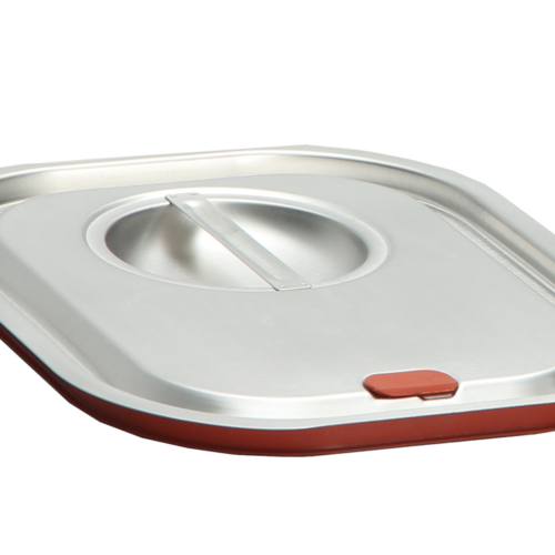 ATOSA SC12000 — Couvercles Inox Avec Joint Pour Bacs Gn1/2