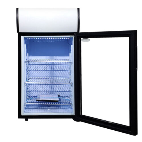 ATOSA SC68B — Table Top Vitre Positif Avec Canopee Personnalisable