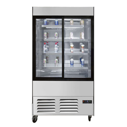 ATOSA YLM480B — Vitrine Murale 2 Portes Coulissantes 480l
