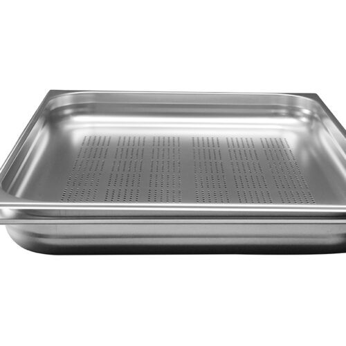 ATOSA P21065 — Bacs Gastronormes Perfores Inox Gn2/1 Prof 65mm