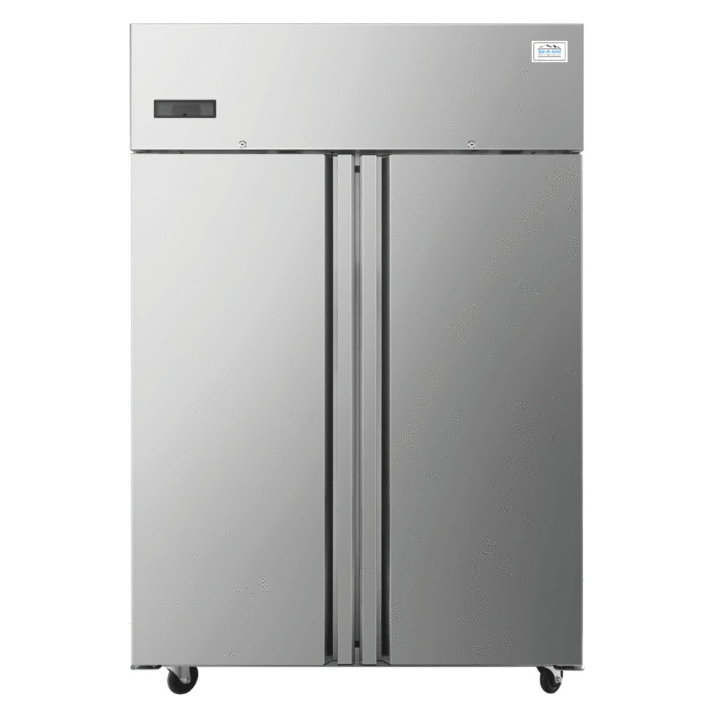 ATOSA ICE80FSGR — Armoire Emboutie Negative 2 Portes Aisi 430