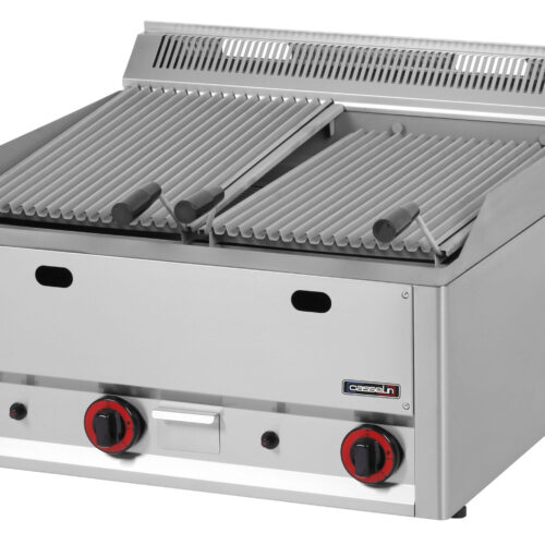 Grill pierre de lave double 66 - C6CGPLD66