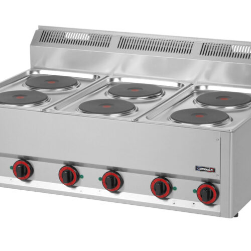 Fourneau électrique à poser 6 feux T 99 - C6FOE6FT99