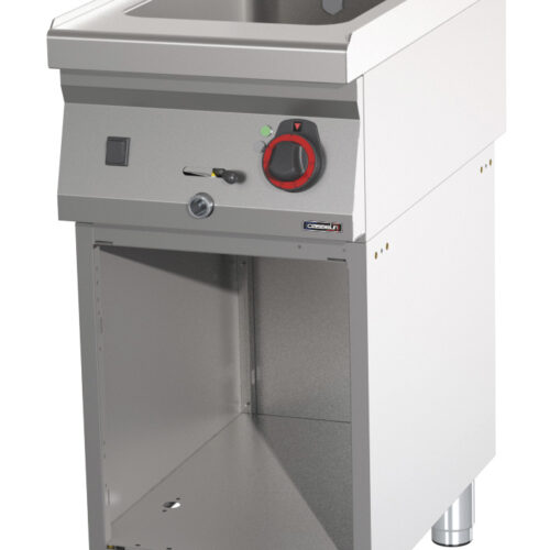 Bain-marie GN 1/1 200 mm avec vanne de vidange et soubassement 40 - C7BM1200V40S
