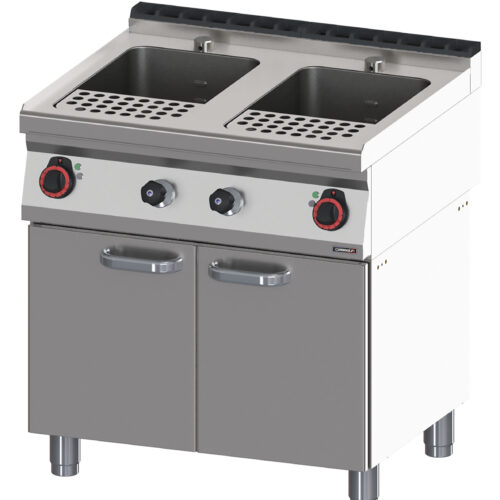 Cuiseur à pâtes avec soubassement 2x23 litres 80 - C7CAP23280S