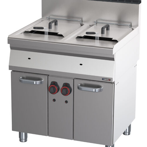 Friteuse gaz avec soubassement 2x15 litres 80 - C7FG15280S
