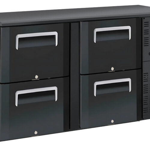 Arrière bar 2 x 2 tiroirs - CAB22T