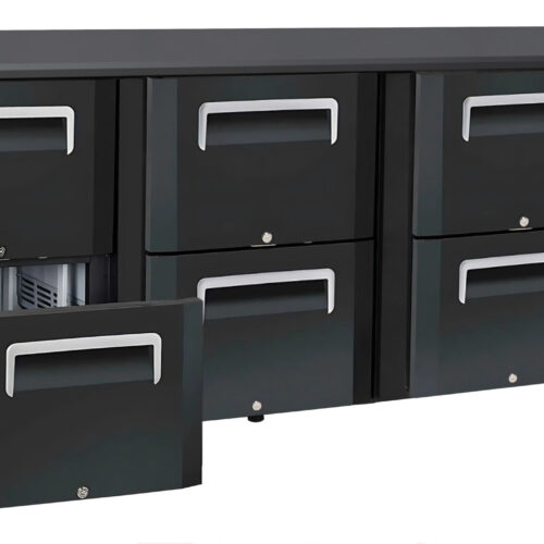 Arrière bar 3 x 2 tiroirs - CAB32T