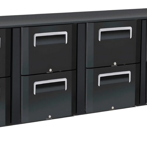 Arrière bar 4 x 2 tiroirs - CAB42T