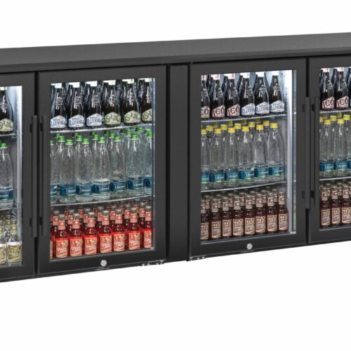 Arrière bar 4 portes vitrées - CAB4PV