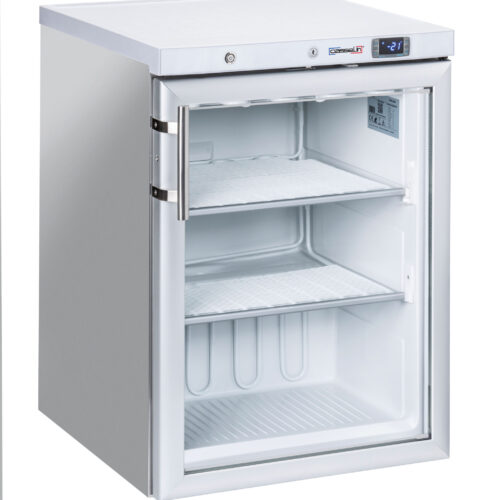 Armoire négative vitrée 200 L Inox - CANV200L