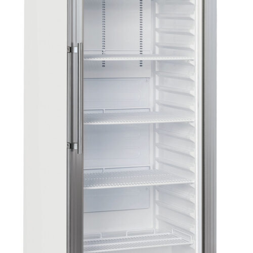 Armoire positive vitrée 400 L Blanche - CAPV400LB