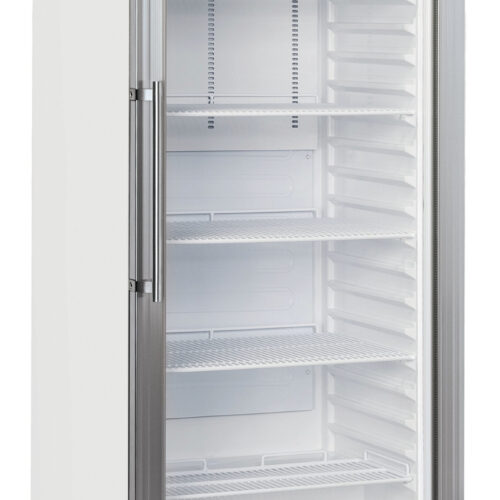 Armoire positive vitrée 600 L Blanche - CAPV600LB