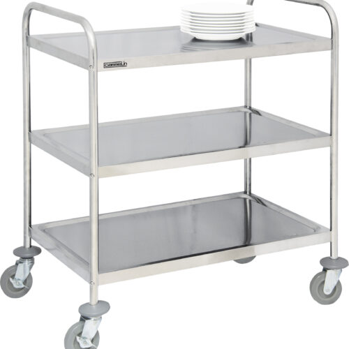 Chariot en inox 3 plateaux - CCI3