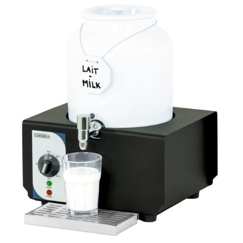 Distributeur de lait chaud en porcelaine 10L - CDLPC10