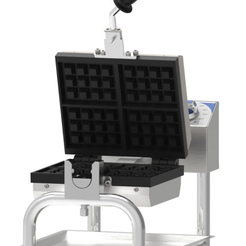 Gaufrier simple ouverture 180° -  4 mini gaufres - CG180S4