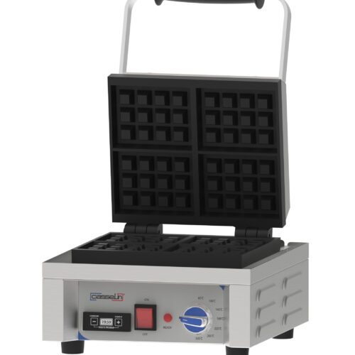 Gaufrier simple ouverture 90° -  4 mini gaufres - CG90S4