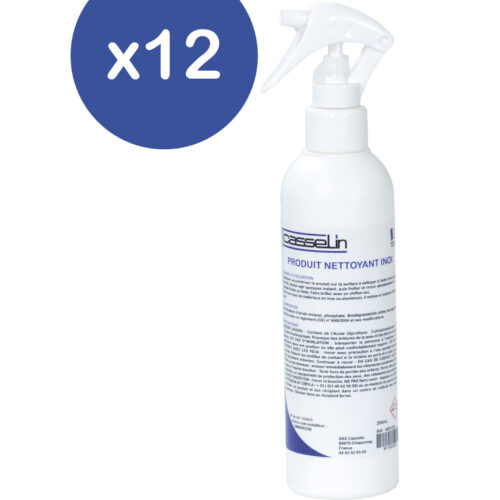 Lot de 12 - Nettoyant inox 250 mL - CL12NI250ML
