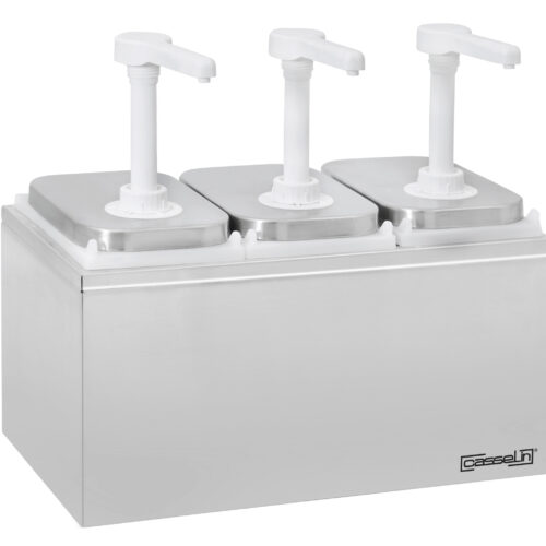 Pompe à sauce neutre 3 x 2L - CPSN32L