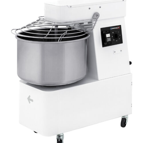 Pétrin à spirale tête et cuve fixes 12Kg - CPSTCF12