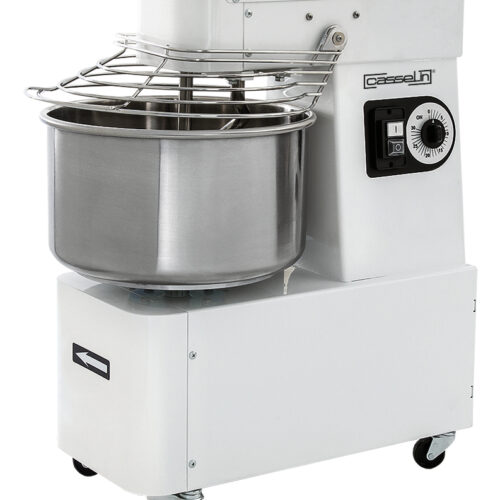 Pétrin à spirale tête et cuve fixes 17Kg - CPSTCF17