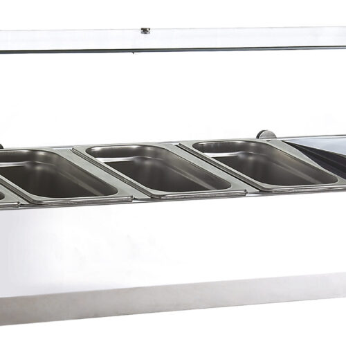 Saladette à poser 4x GN 1/3 - CSAP413