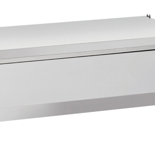 Saladette à poser 6 x GN 1/4 avec couvercle - CSAP614C