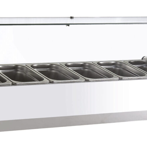 Saladette à poser 7x GN 1/4 - CSAP714