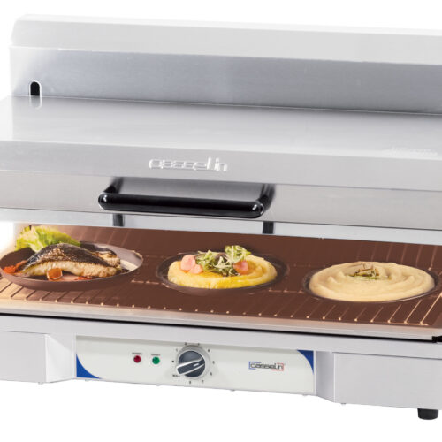Salamandre à quartz avec plafond mobile 800 - CSQAP800