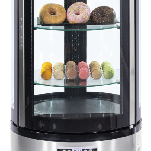 Vitrine réfrigérée ronde 100L - CVRR100L