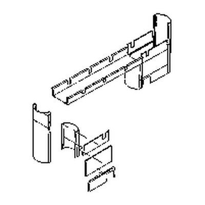 MBM A777149 — Revetement saillie mur, long. cm 360